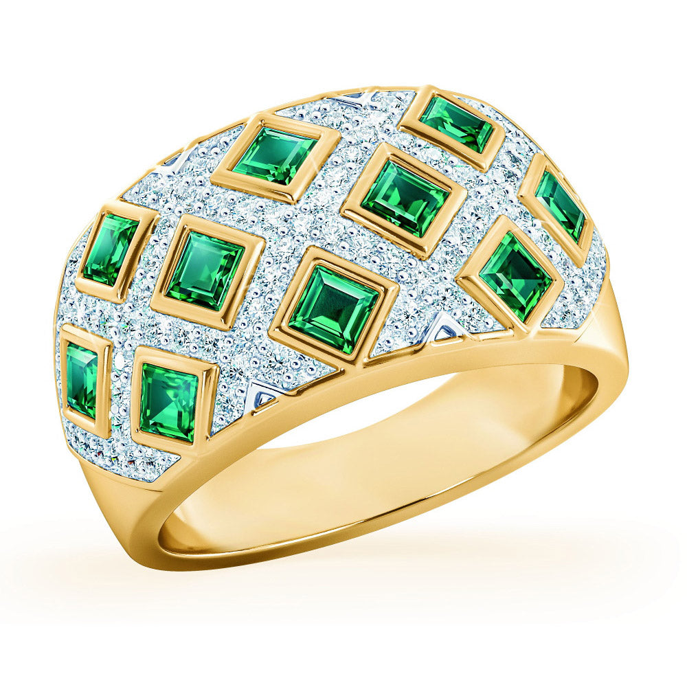 Smaragd Splendor Ring